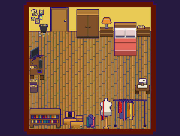 Dreamweaver Environment Art - Maya's Room