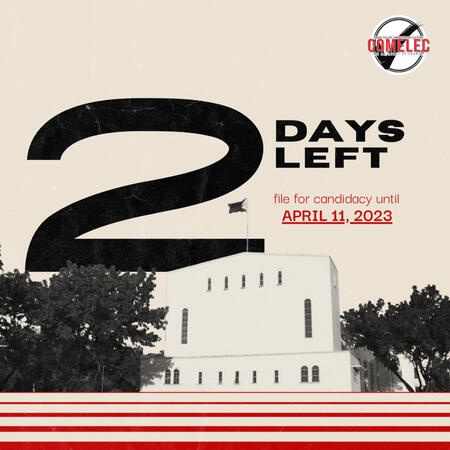 MC COMELEC Filing of Candidacy Countdown